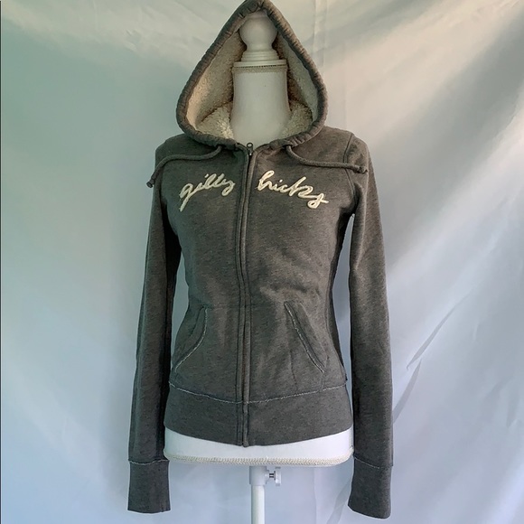 Gilly Hicks Jackets & Blazers - Gilly Hicks Gray Hoodie